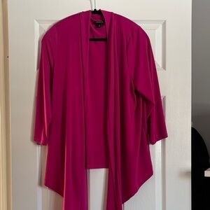 Torrid Vibrant Pink Open Cardigan